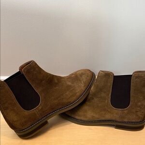 Clarks Brown Suede Boots